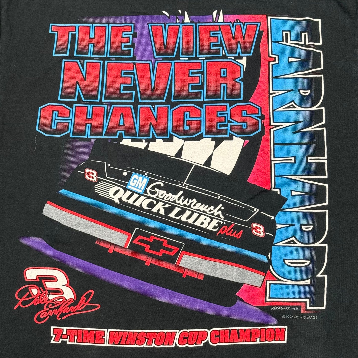 Dale Earnhardt Pushin It To The Limit Tee (L)