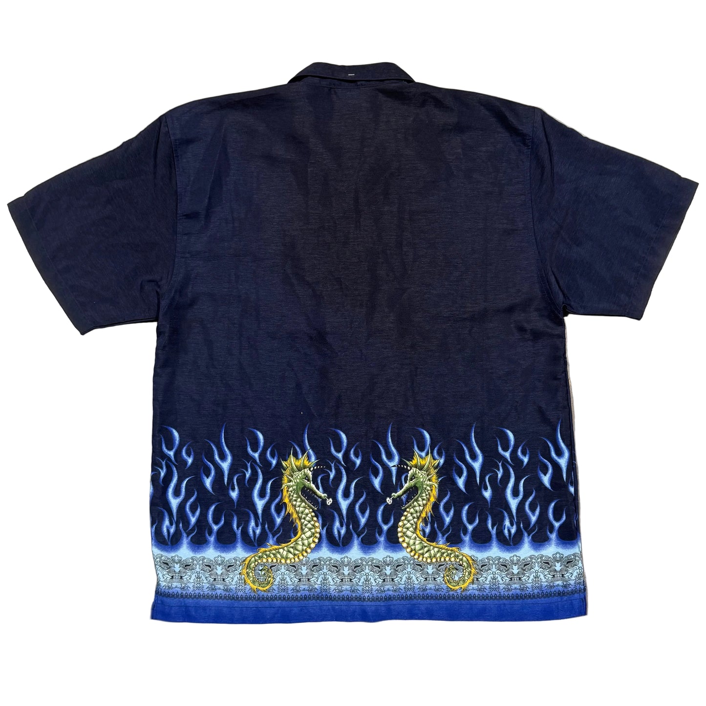 Las Vegas Seahorse Button Up (M)