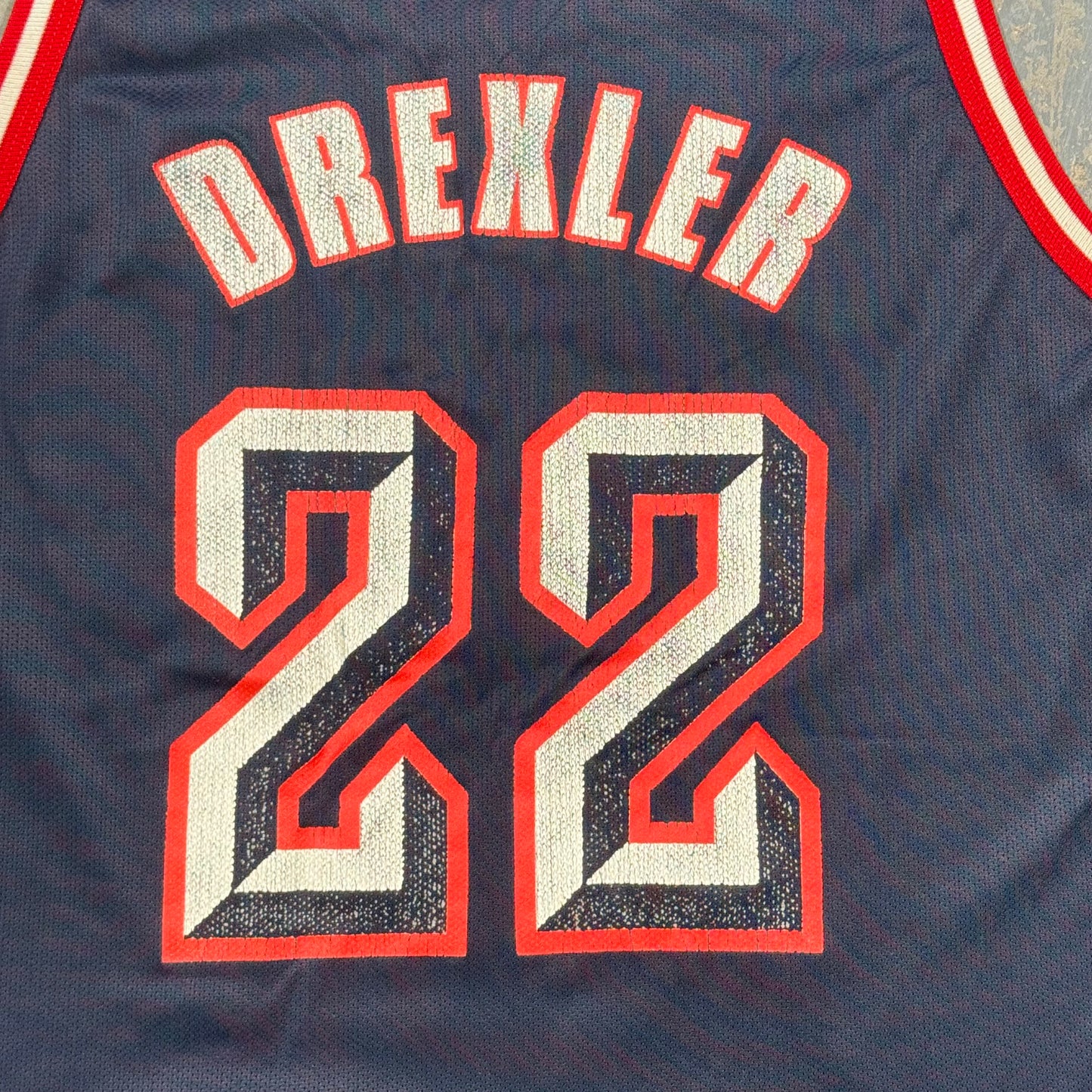 Clyde Drexler Houston Rockets Jersey (L - XL)