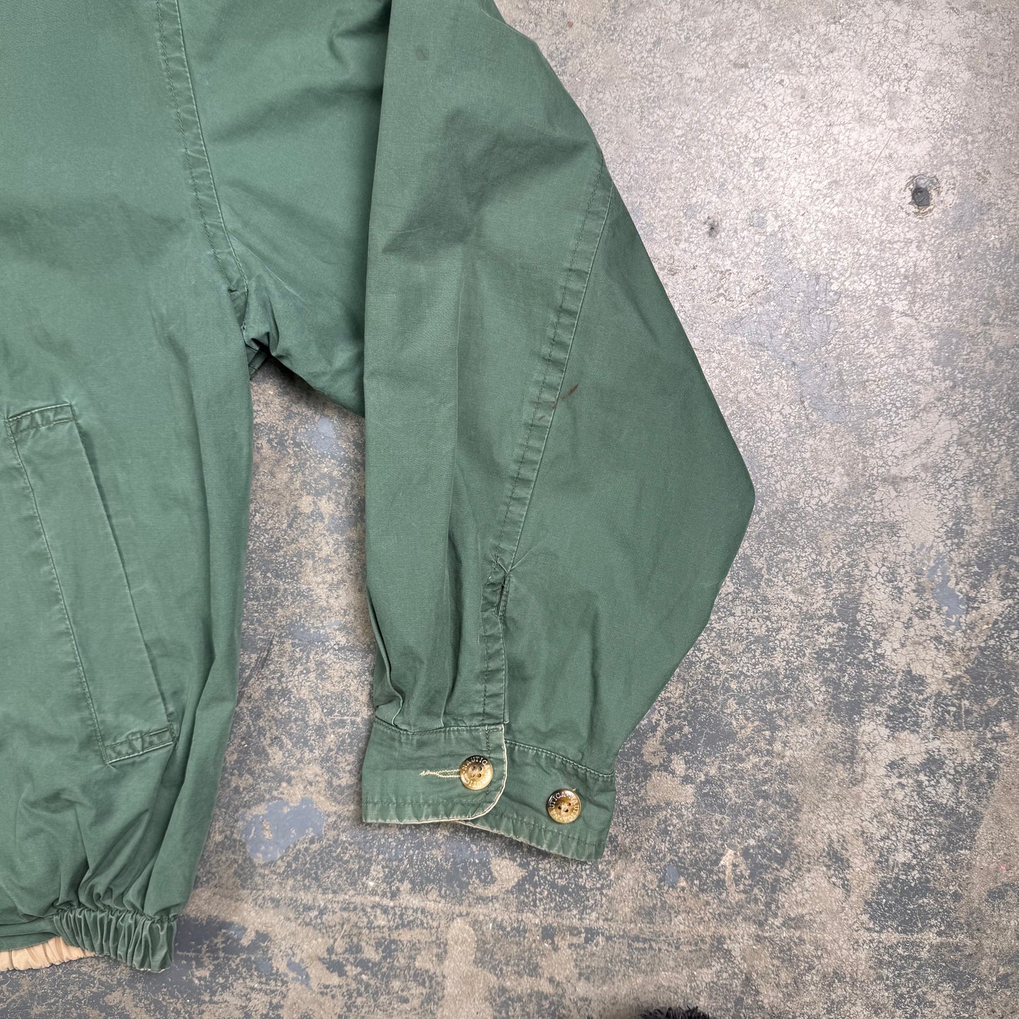 Green Nautica Bomber Jacket (XL)