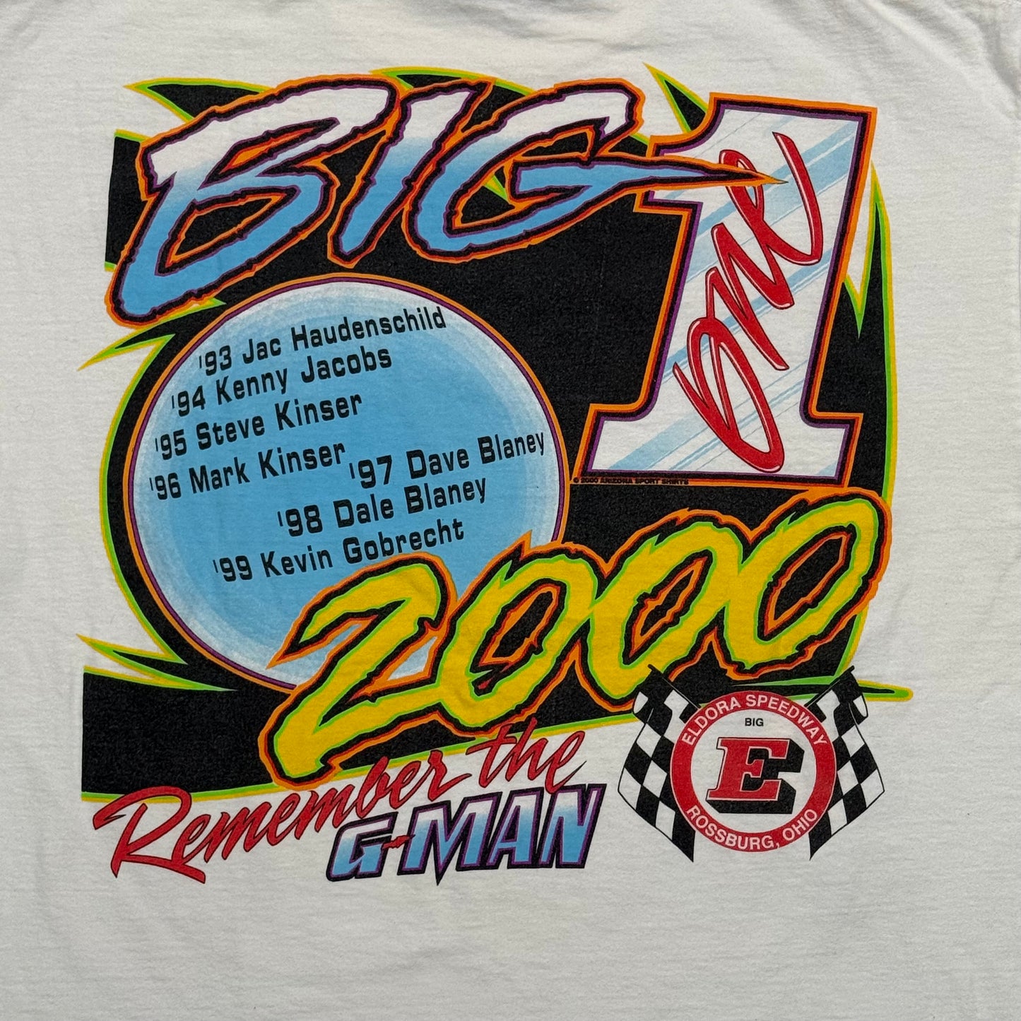 Sprint Car Racing Big ONE 2000 Tee (XL)