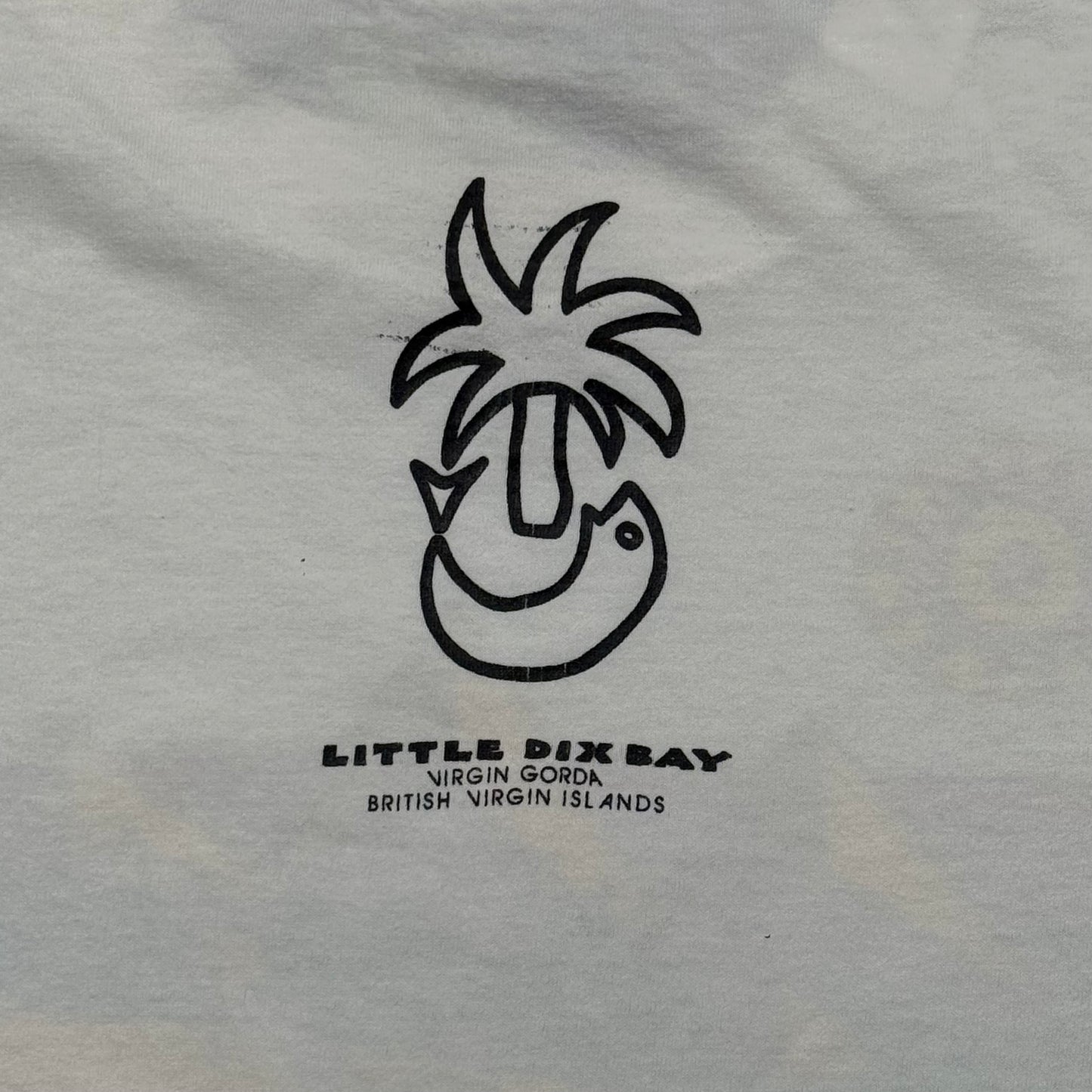 Vintage 90s Little Dix Bay Virgin Gorda BVI Souvenir T-Shirt (M)