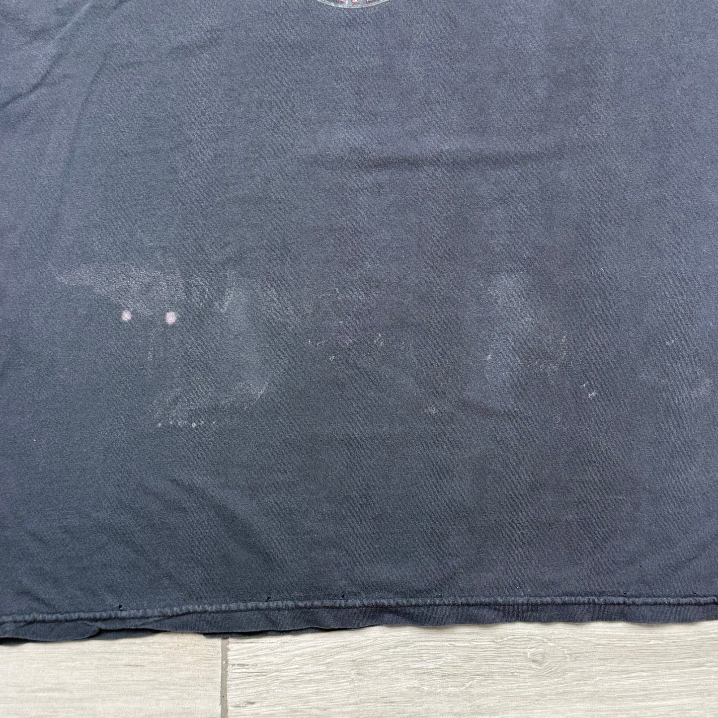 Vintage Y2K Orange County Choppers Faded Black Biker Graphic T-Shirt (XL)
