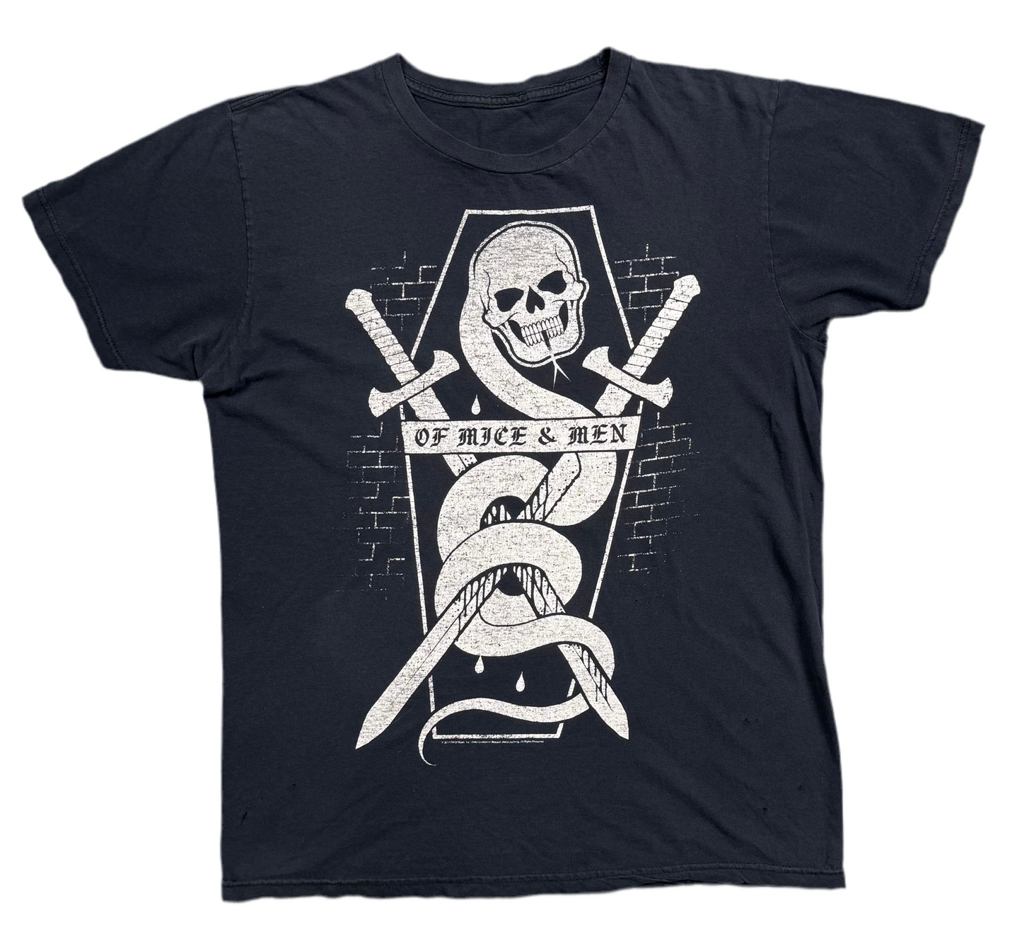 Of Mice & Men Skeleton Coffin 2013 (S)