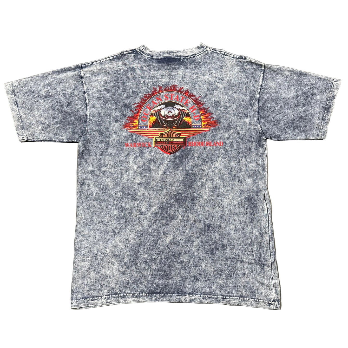 2000 Rhode Island USA Harley Davidson Tee (XL)