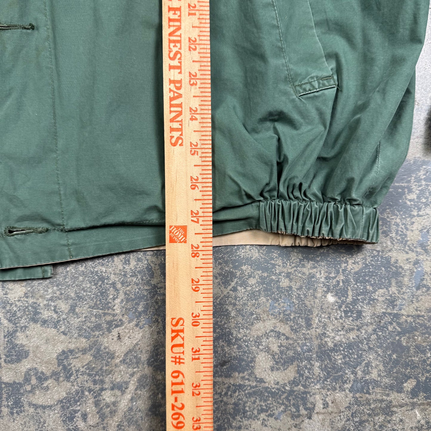 Green Nautica Bomber Jacket (XL)