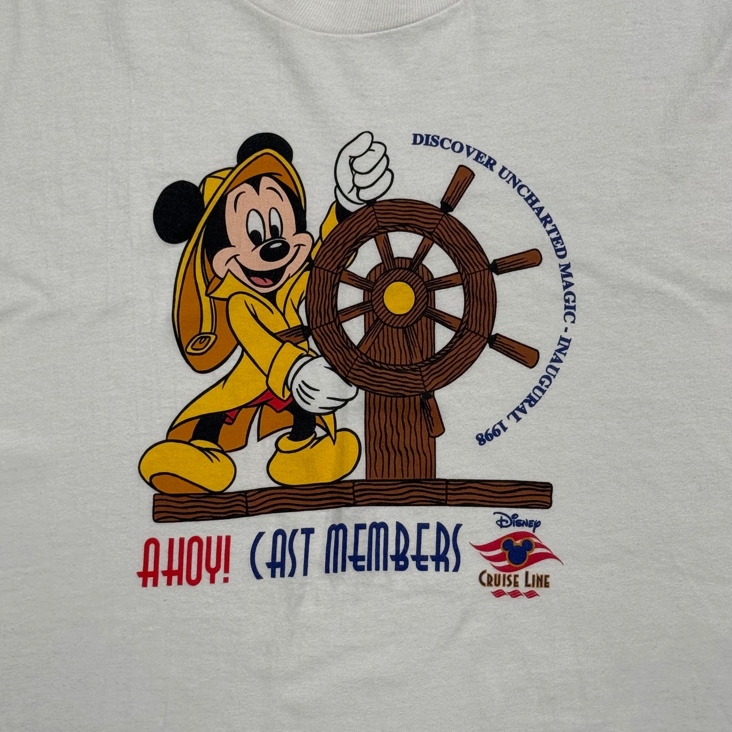 Disney Cruise Line Inaugural 1998 Mickey Mouse Cast Members (L)