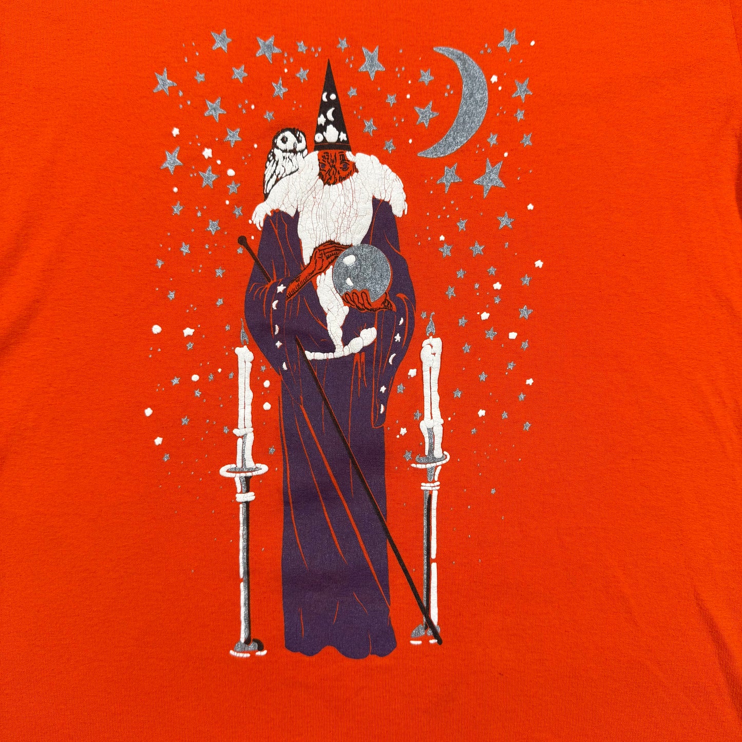 90s Orange Wizard Tee (L)