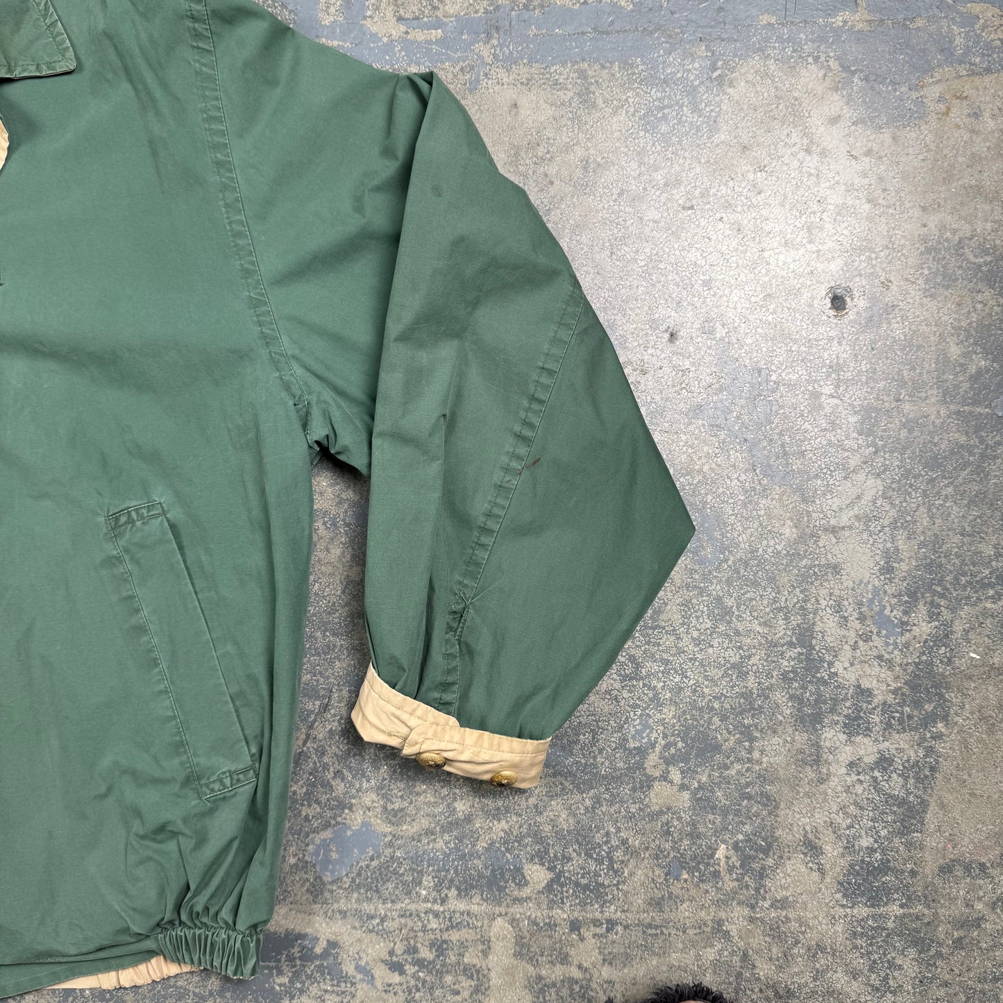 Green Nautica Bomber Jacket (XL)