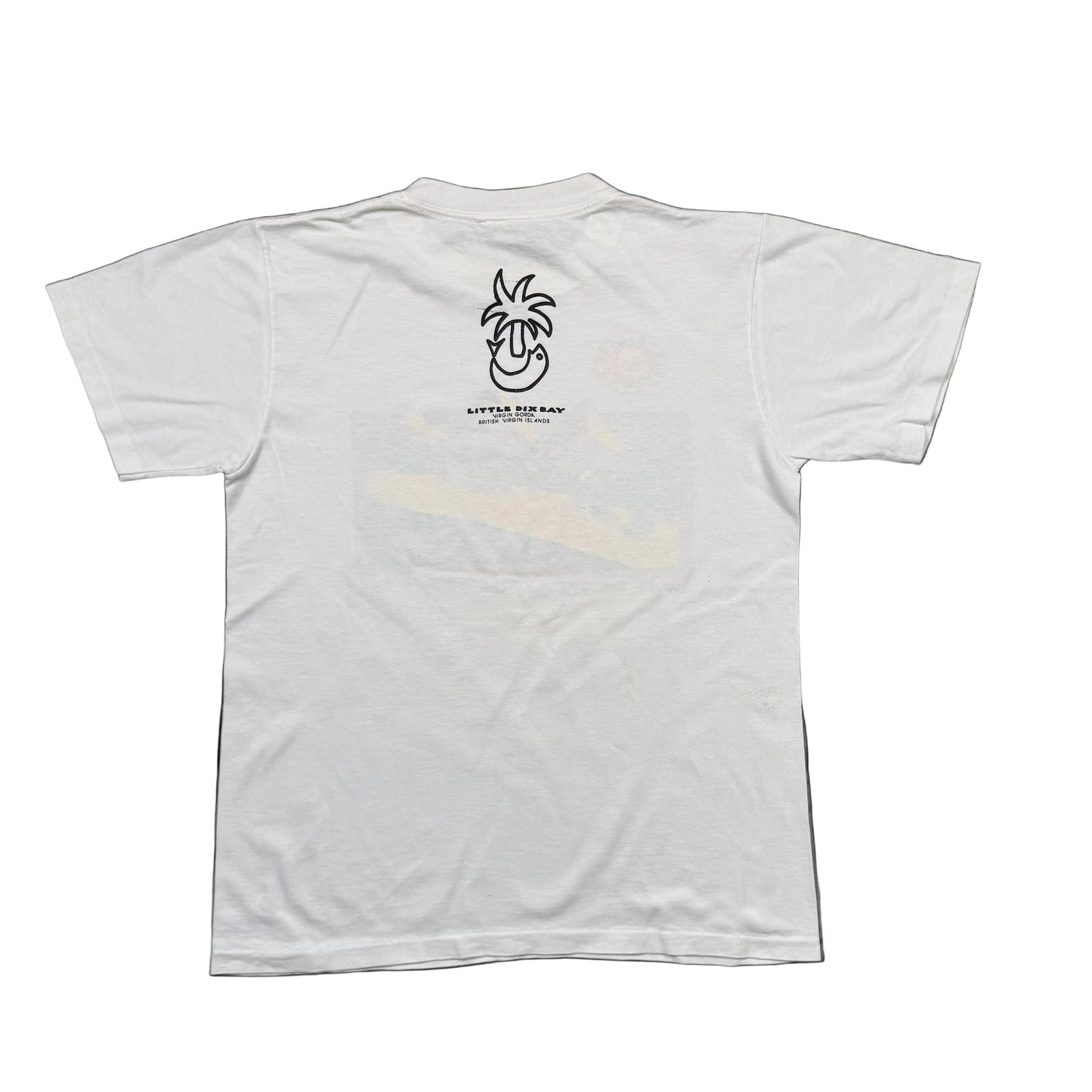 Vintage 90s Little Dix Bay Virgin Gorda BVI Souvenir T-Shirt (M)