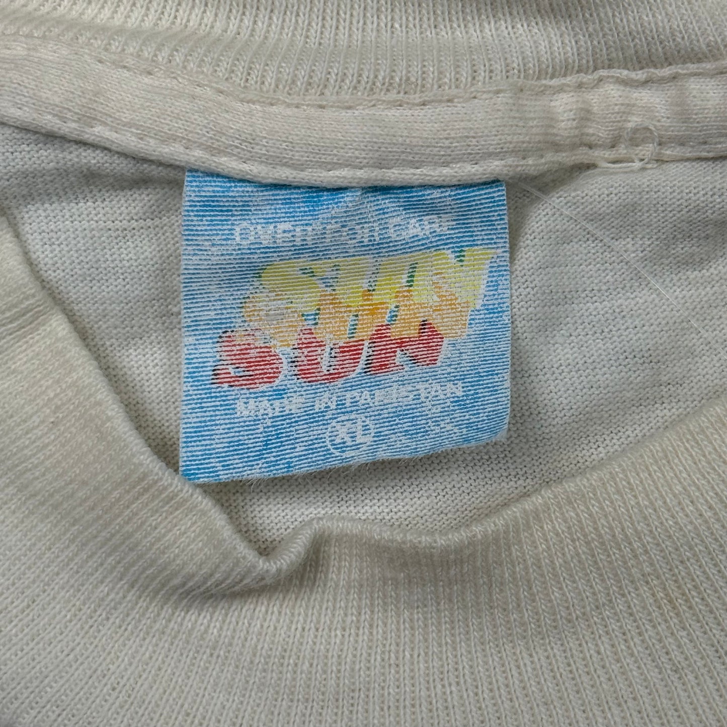 Vintage 80s Sun Sportswear Chicks Dig Me Cuz I've Been Around T-Shirt (XL)
