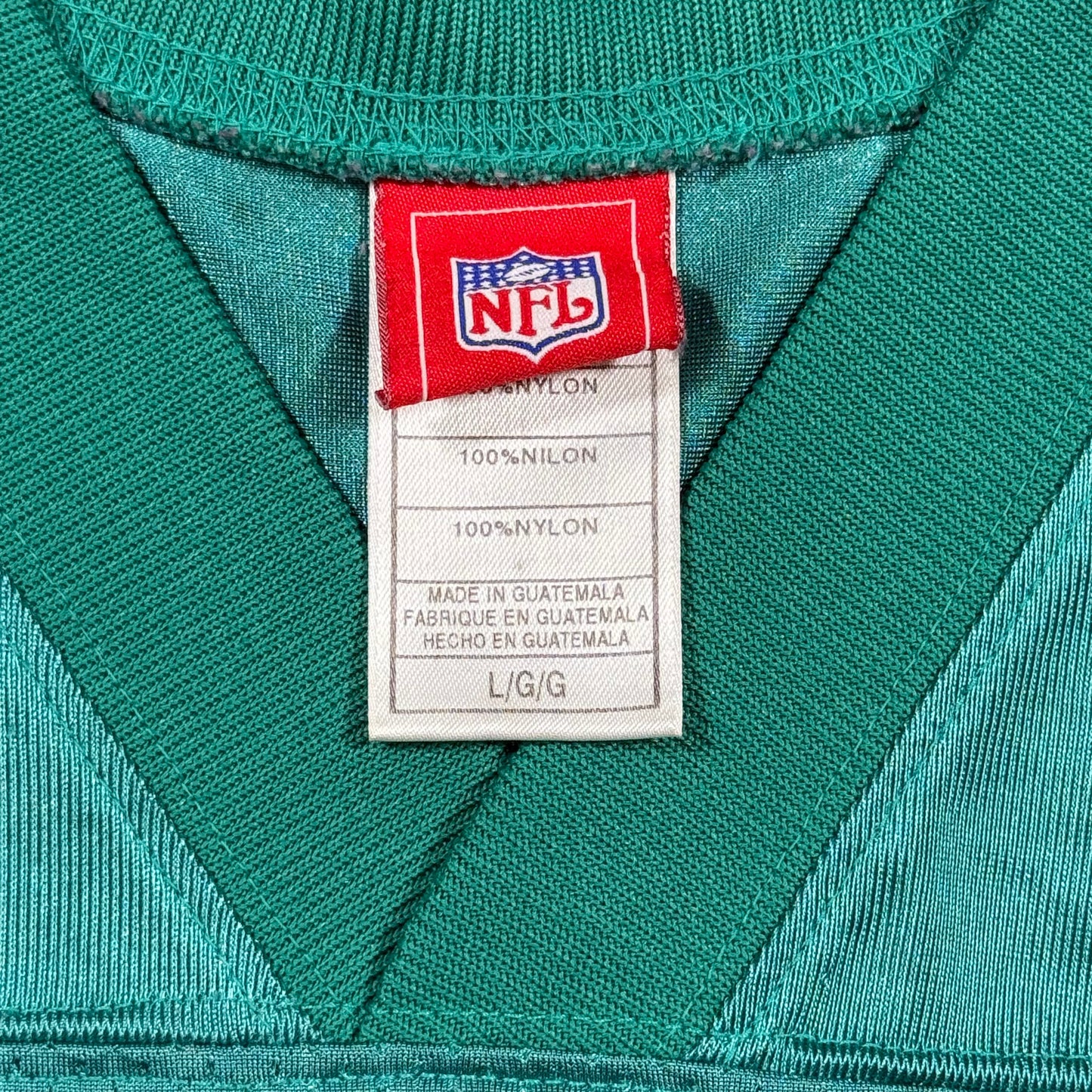 Miami Dolphins 23 Reebok Brown Jersey (L)