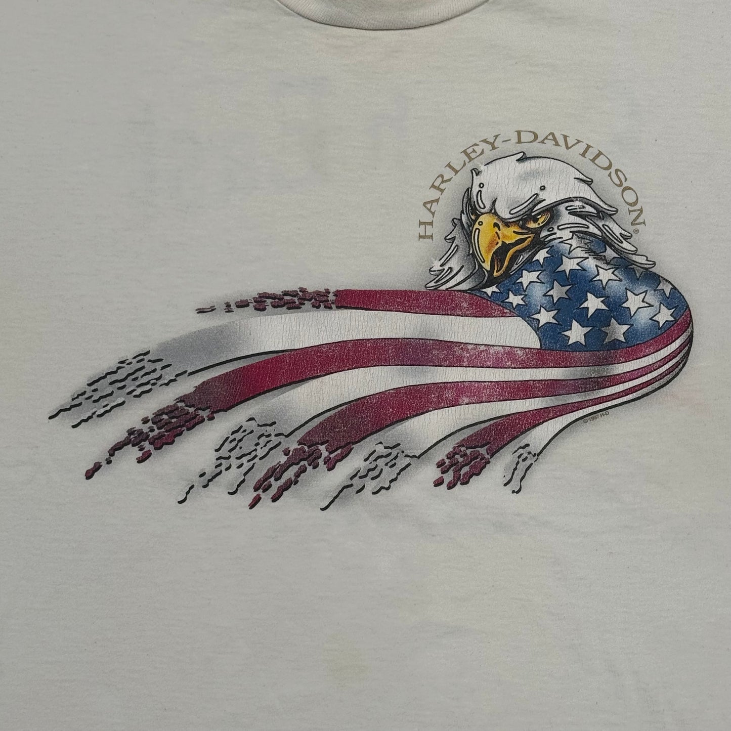 1997 Harley-Davidson Eagle Flag Graphic (XL)