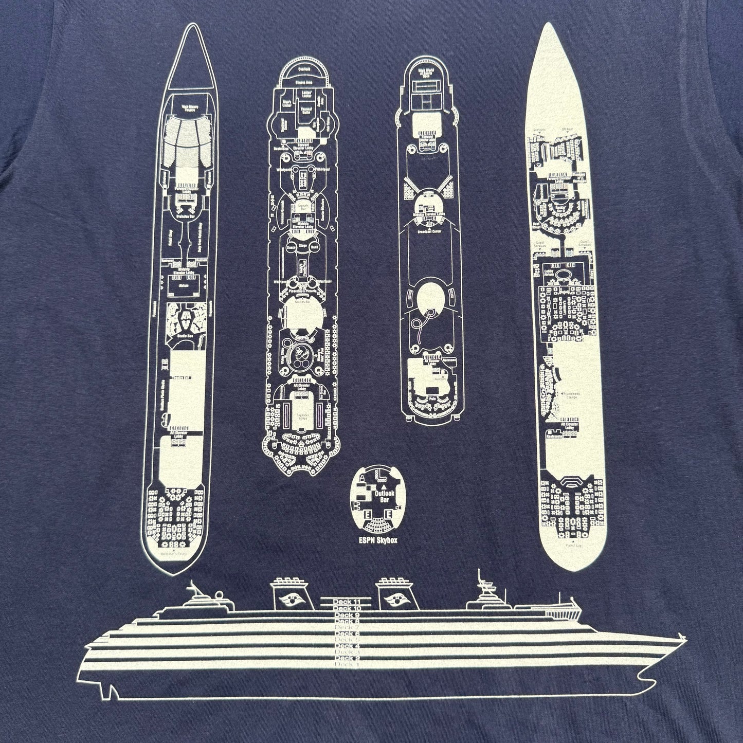 Disney Cruise Line Graphic Tee (L)