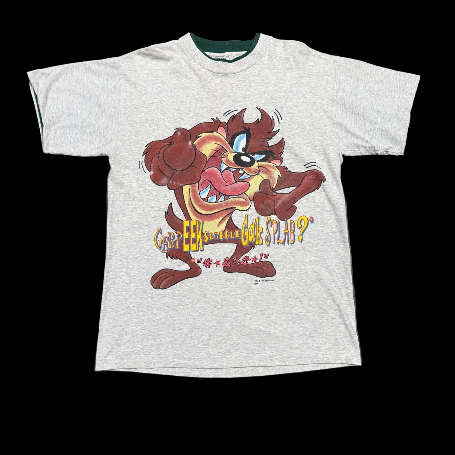 1996 Taz Double Collar Tee (L)