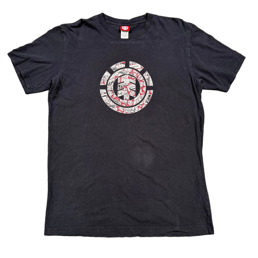 2000s Element black skateboarding tee (L)