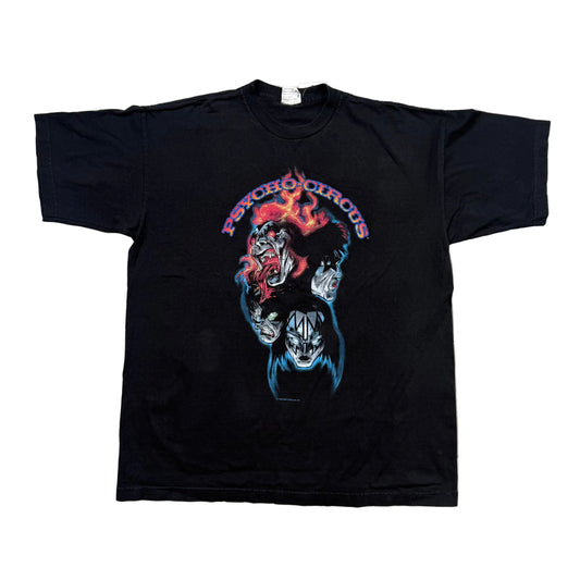 Vintage 1998 KISS Psycho Circus Band T-Shirt (XL)