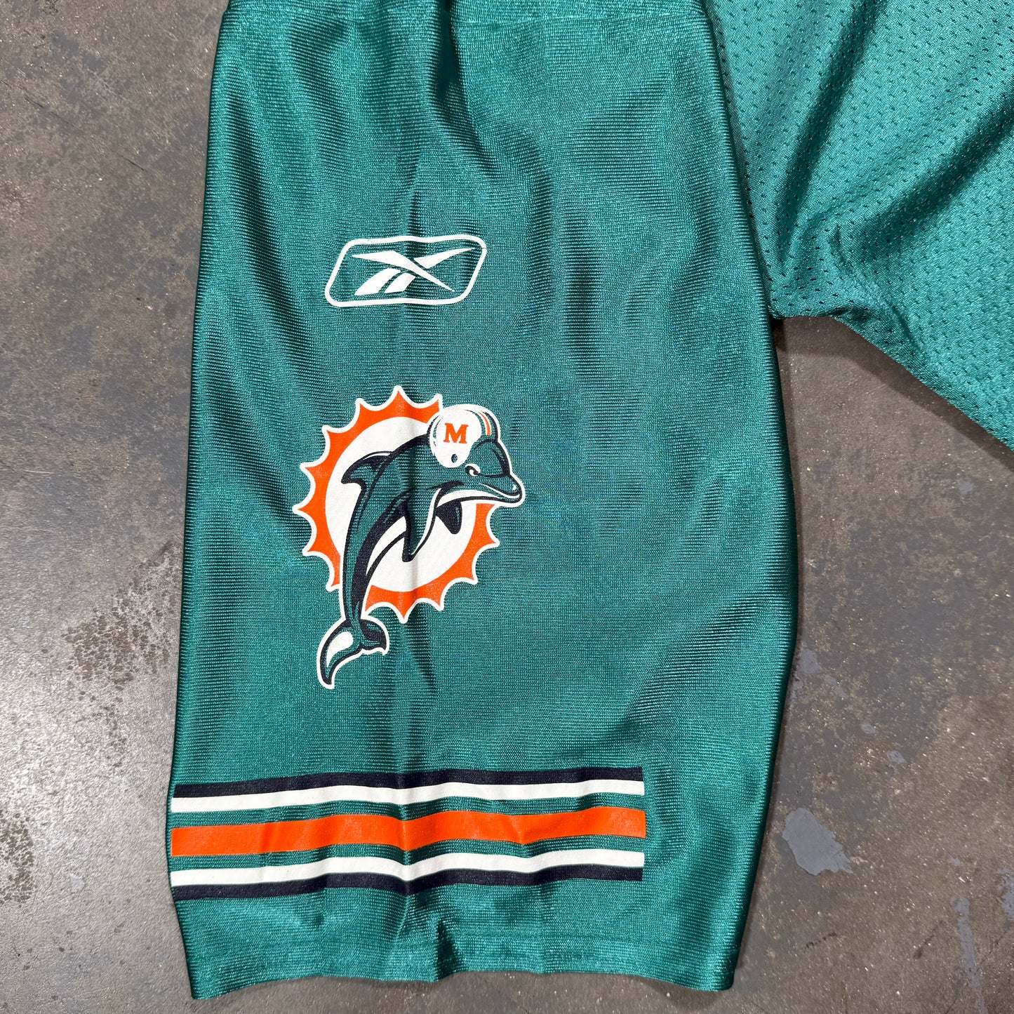 Miami Dolphins 23 Reebok Brown Jersey (L)