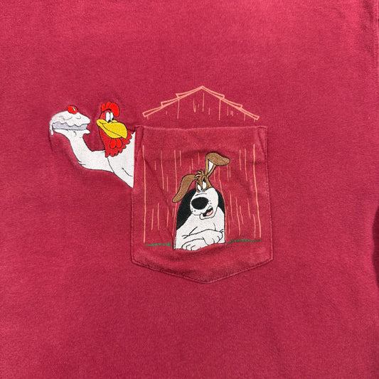 90s Foghorn Leghorn & Barnyard Dawg Tee