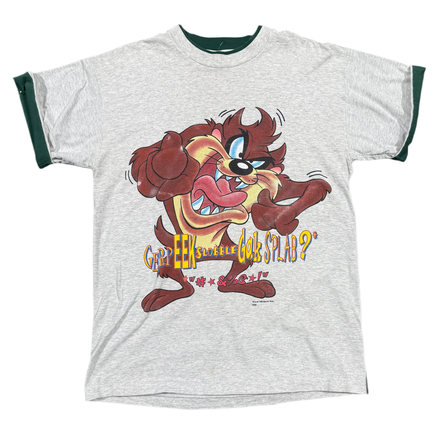 1996 Taz Double Collar Tee (L)