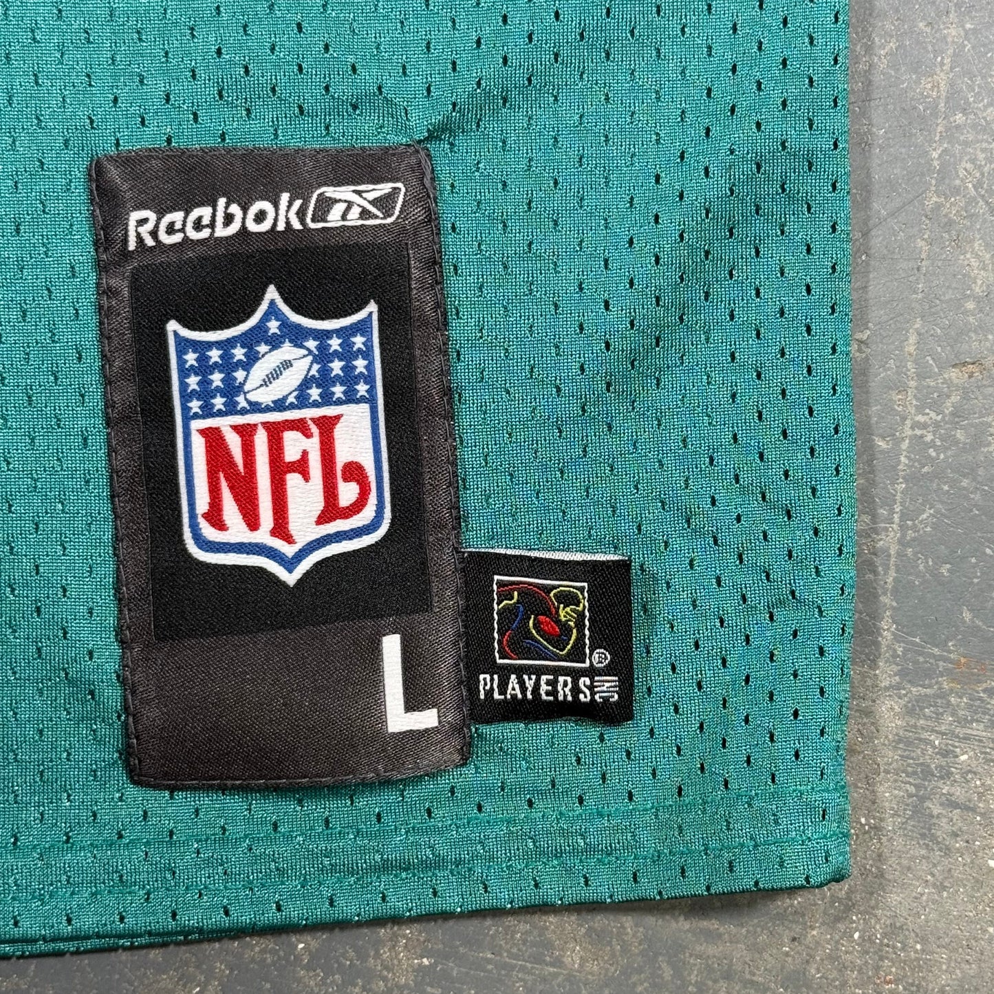 Miami Dolphins 23 Reebok Brown Jersey (L)