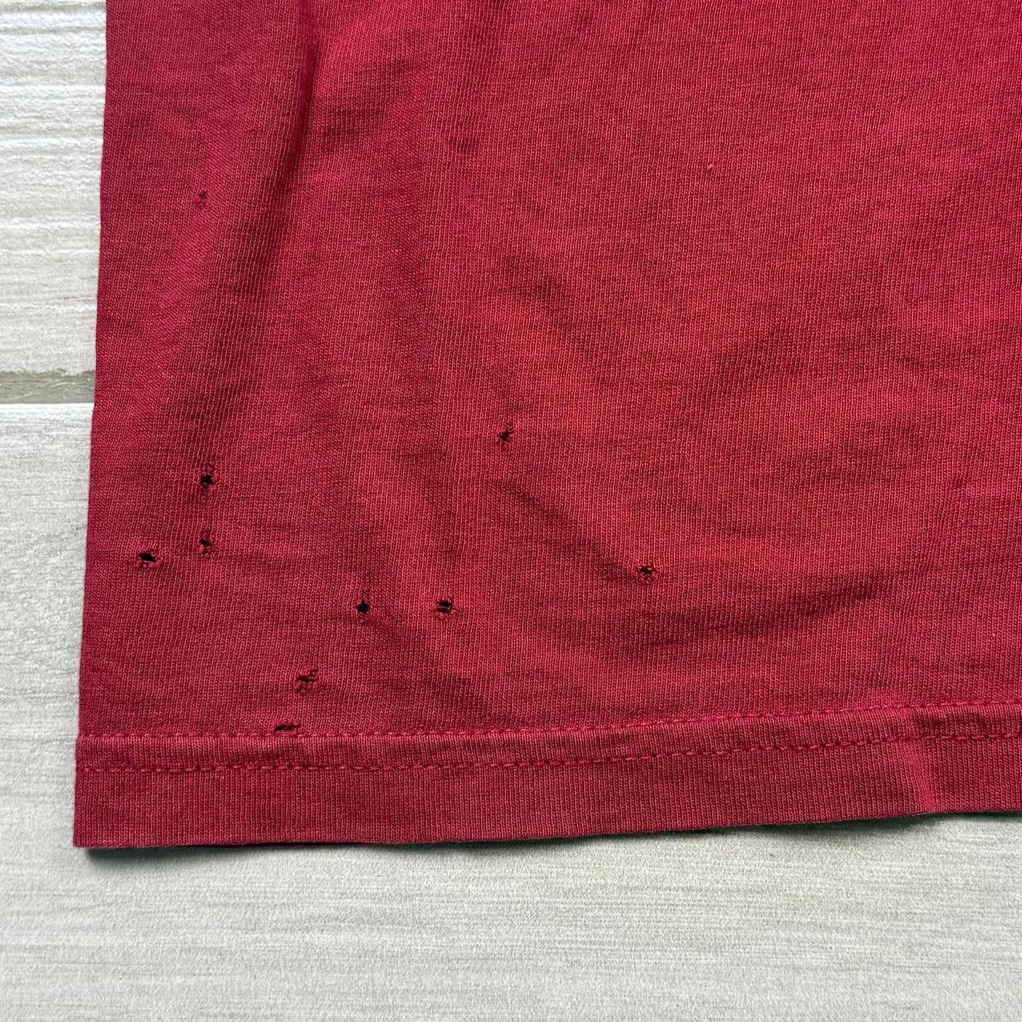 Vintage 90s Nike Oval Center Swoosh Graphic T-Shirt Maroon (XXL)
