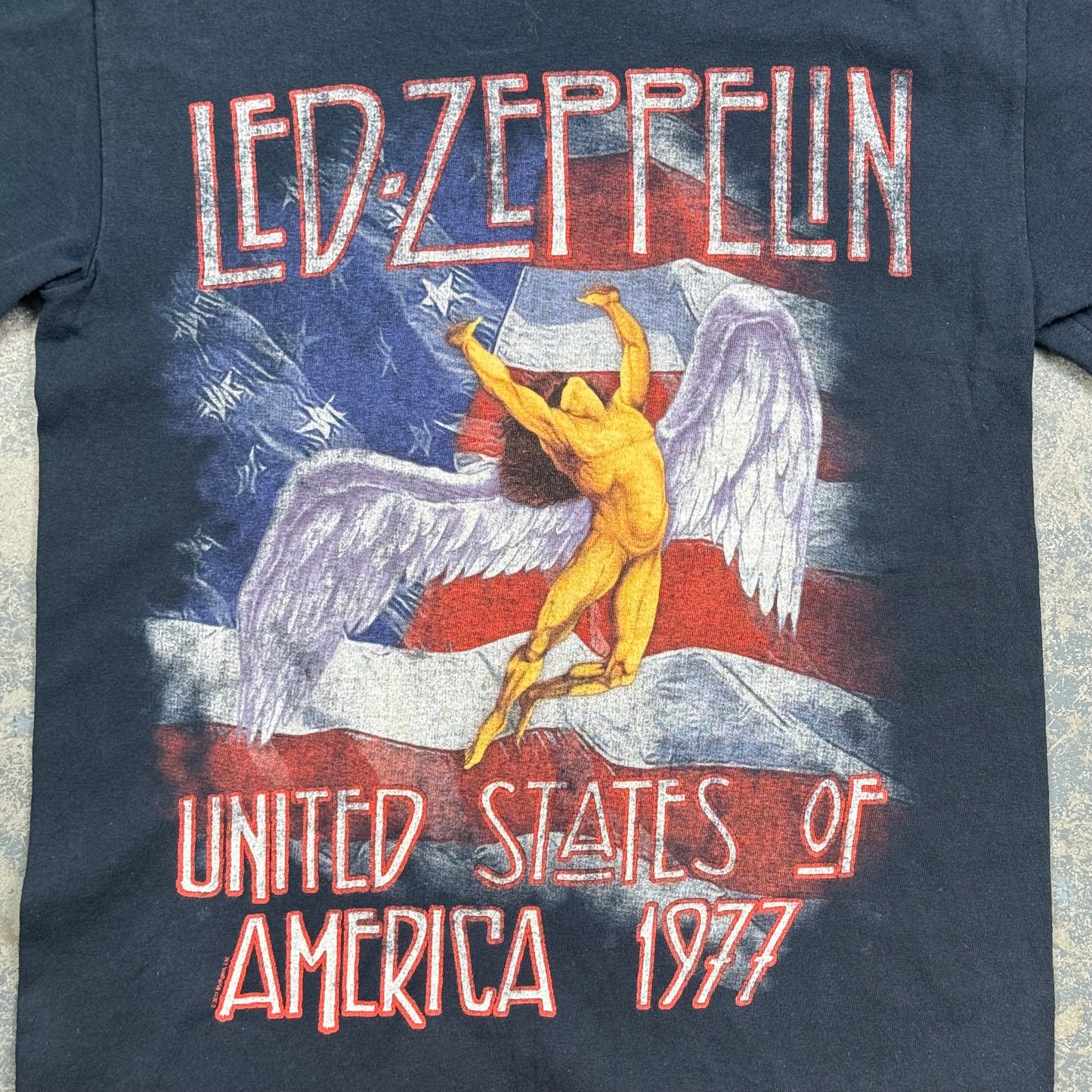 Led Zeppelin U.S.A. Flag 1977 (S)